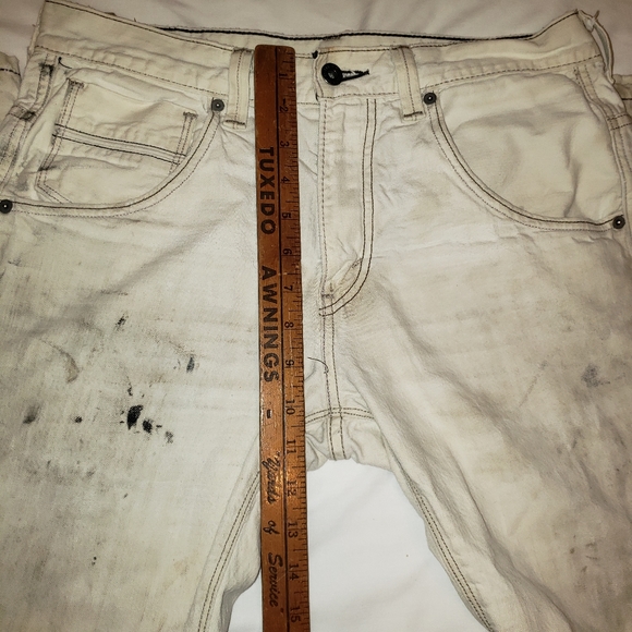 Super stained distressed bleached levi jeans Sz 31 - Picture 13 of 16